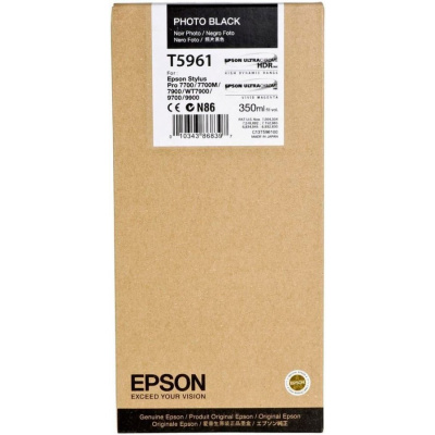 Epson T596100 photo čierna (photo black) originálna cartridge