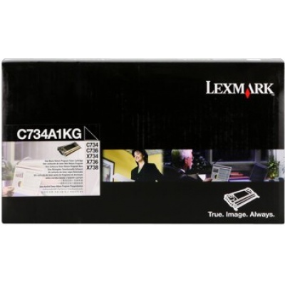 Lexmark C734A1KG čierný (black) originálny toner
