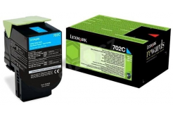 Lexmark 70C20C0 azúrový (cyan) originálny toner