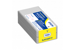 Epson SJIC22P(Y) C33S020604 pre ColorWorks, žltá (yellow) originálna cartridge