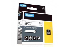Dymo Rhino 18489, 19mm x 3.5m, čierna tlač/biely podklad, originálna páska