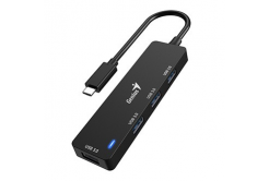 USB (3.0) hub 4-port, UH-400 31240002400, černý, Genius