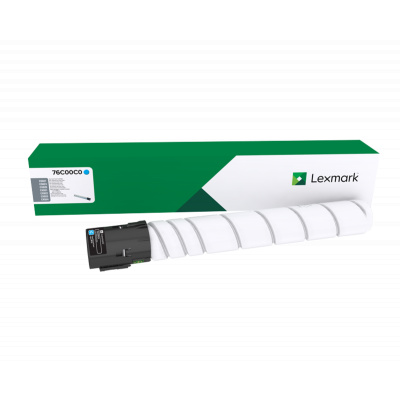 Lexmark 76C00C0, cyan, 11500 str., originálny toner