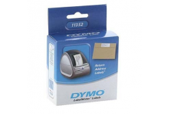 Dymo 11352, S0722520, 54mm x 25mm, biele papierové štítky pre spiatočnú adresu