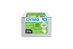Dymo S0722390 papierové štítky 89mm x 36mm, biele, veľké, 24 x 260 ks