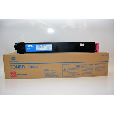 Konica Minolta TN312M purpurový (magenta) kompatibilný toner
