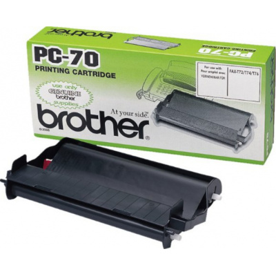 Brother originální fólie do faxu PC70, 140s, Brother Fax T-74, T-76, T-78, T-84, T-86, T-96, s