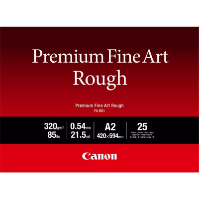 Canon Fine Art Rough 4562C005, 320 g/m2, A2, 25ks, matný, atramentový, biely, foto papier