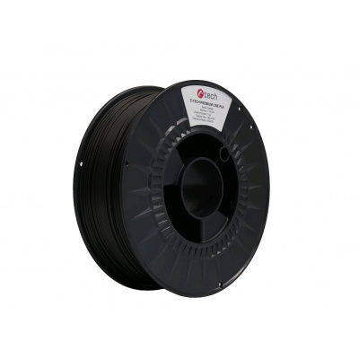 C-Tech 3DF-P-PLA1.75-CRB 3D filament, PREMIUM LINE, PLA, carbon, 1,75mm, 1kg