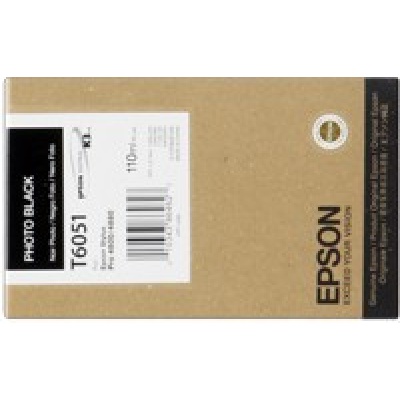 Epson T6051 photo čierna (photo black) originálna cartridge