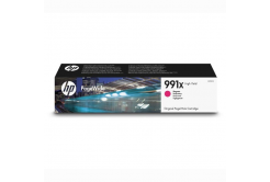 HP 991X M0J94AE purpurová (magenta) originálna atramentová cartridge