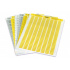 Partex PLL040006D4SM polyesterové etikety 40x6 mm, žluté A4, 10x176ks