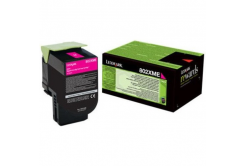 Lexmark 80C2XME purpurový (magenta) originálny toner