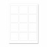 Samolepiace etikety 60 x 60 mm, 12 etiket, A4, 100 listov