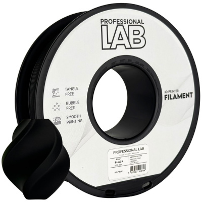 Professional Lab FG-P46-E1, 3D filament, PLA+, 1,75mm, 1000g, Čierny (Black)