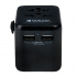 Verbatim World-to-World UTA-01 49543 Cestovný univerzálny adaptér, USB-A, , 12 W, čierny