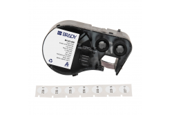 Brady M4-83-499 / 170799, 12.70 mm, Nylon, čierna tlač / biely podklad