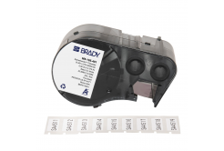 Brady M5-195-481 / 170885, 25.40 mm, Polyester, čierna tlač / biely podklad