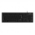 Genius Smart KB-100 31300005400, klávesnice US, klasická, drátová (USB), černá, leštěný hliník