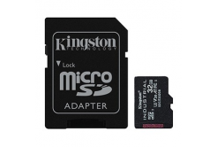 Kingston paměťová karta Industrial C10, 32GB, micro SDHC, SDCIT2/32GB, UHS-I U3 (Class 10), V30, A1, pSLC karta s adaptérem