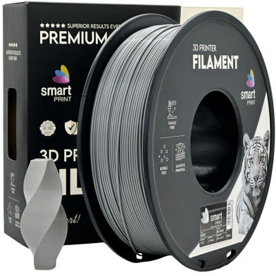Smart Print FG-S14-E1, 3D filament, HS-PLA, 1,75mm, 1000g, Sivý (Grey)