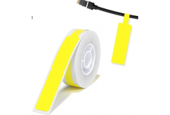 Niimbot A2K18638301, 12,5x109mm, 60ks, žlté samolepiace štítky na káble