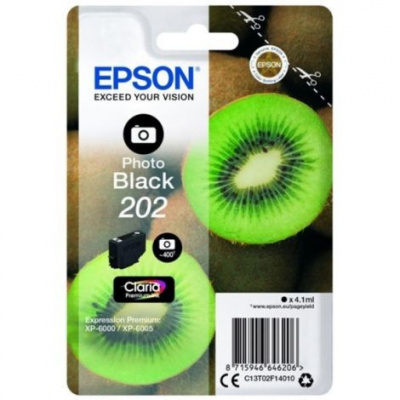 Epson 202 T02F14010 foto čierna (photo black) originálna cartridge