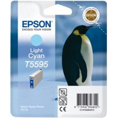 Epson T55924010 azúrová (cyan) originálna cartridge