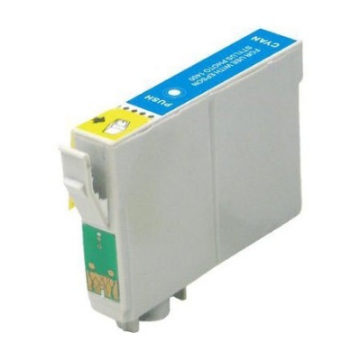 Epson T0612 azúrová (cyan) kompatibilná cartridge