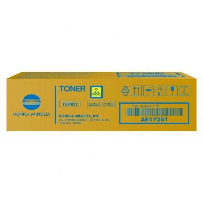 Konica Minolta TNP-93Y AE1Y251 žltý (yellow) originálny toner