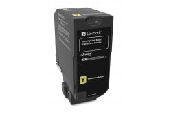 Lexmark 74C0H40 žltý (yellow) originálny toner