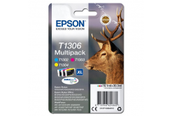 Epson originálna cartridge C13T13064012, T1306, cyan/magenta/yellow, 30,3ml, Epson Stylus Office BX320FW