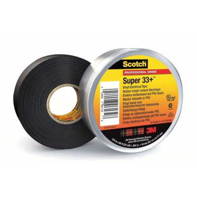 3M 33 Scotch Super Izolačná páska, 38 mm x 33 m, čierna