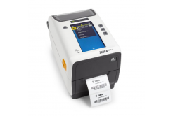 Zebra ZD611 Healthcare ZD6AH22-T0EE00EZ TT, 8 dots/mm (203 dpi), label printer, USB, BT (BLE), Ethernet, EPLII, ZPLII, kit (USB), white (Successor GC420t)