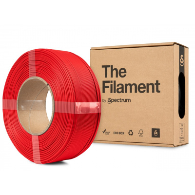 "The Filament" by Spectrum TF-24226, ReFill, PLA Lite, 1,75mm, 1000g, červený (Red)