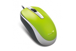 Genius Myš DX-120 31010105110, 1200DPI, optická, 3tl., drátová USB, zelená, klasická
