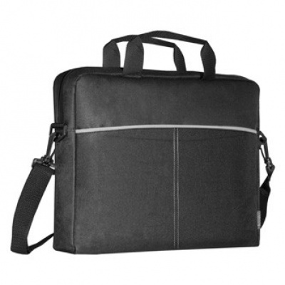 Taška na notebook 15,6", Lite, čierna z polyesteru, Defender