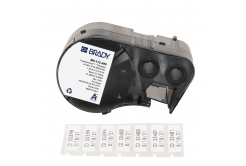 Brady M5-112-490 / 170889, 31.75 mm, Polyester, čierna tlač / biely podklad