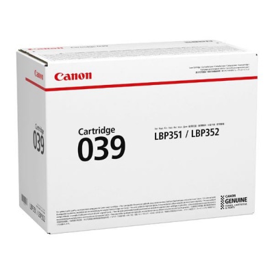 Canon CRG-039 čierný (black) originálny toner