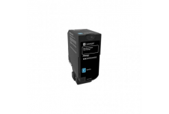 Lexmark 74C20CE azúrový (cyan) originálny toner