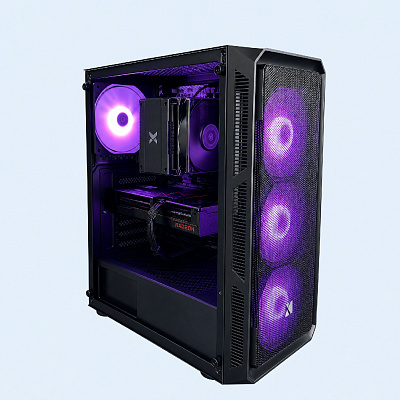 Raiko herní počítač One – RX 9060 XT 8GB, Intel i5-12400F, 16/32GB RAM, 1TB SSD