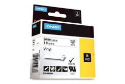 Dymo Rhino 1805430, 24mm x 5,5m, čierna tlač/biely podklad, originálna páska