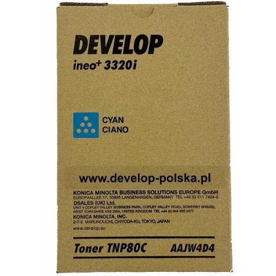 Develop TNP-80 AAJW4D4 azúrový (cyan) originálny toner