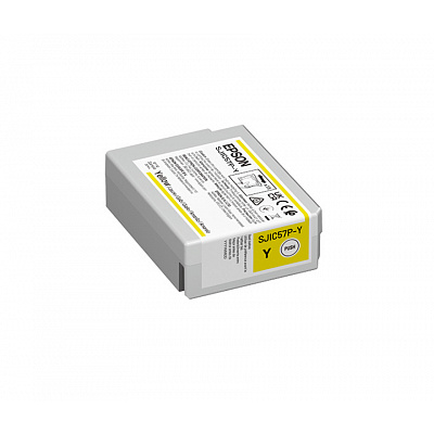 Epson SJIC57P-Y C13T58J440 pre ColorWorks, žltá (yellow) originálna cartridge