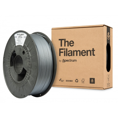 "The Filament" by Spectrum TF-24241, PETG Lite, 1,75mm, 1000g, Strieborný (Silver)