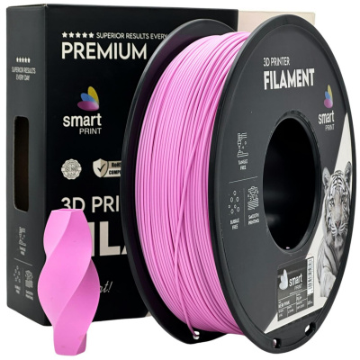 Smart Print FG-S48-E1, 3D filament, PLA+, 1,75mm, 1000g, ružový (New pink)