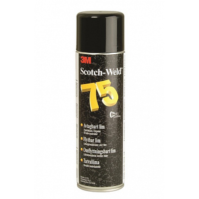 3M 75 Scotch-Weld™, premiestniteľné lepidlo v spreji, 500 ml