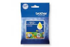 Brother originální ink LC552Y, yellow, 550str.