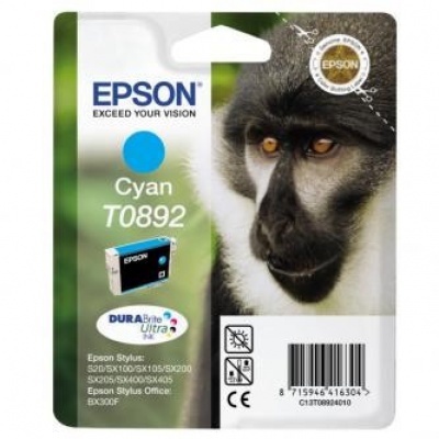 Epson T08924011 azúrová (cyan) originálna cartridge