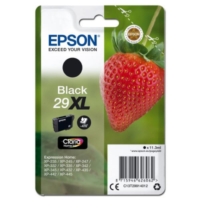Epson T29XL C13T29914012 čierna (black) originálna cartridge